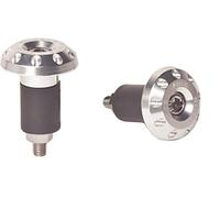 Puig 6222P Embouts De Guidon Race usage spécifique, Argent