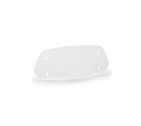 Puig 6268W Visière multiréglable avec vis avec système de fixation par vis et clip-on, fabriquée en matériau résistant de 3 mm pour ajustement aérodynamique, Transparent