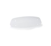 Puig 6270W Visière multiréglable avec vis avec système de fixation par vis et clip-on, fabriquée en matériau résistant de 3 mm pour ajustement aérodynamique, Transparent