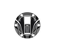 Puig 6294U Protections bouchon de réservoir protection adhésive au design sportif résistante aux impacts, rayures et rayons UV pour améliorer la protection et l’esthétique, Gris