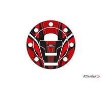 Puig 6316R Protection Bouchon Réservoir Radikal couleur Rouge au design sportif et résistant