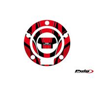 Puig 6324R Protection Bouchon de Réservoir Radikal Rouge avec Design Sportif et résistance aux UV et impacts
