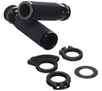 Puig 6326N Jeu de Poignées Modèle Ascent, Noir, 119mm