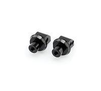 Puig 6343N Jeu Adapt Repose-Pieds Passager pour Honda CB125R 18', Honda CB500F 16'-18', Honda CMX 500 Rebel 17'-18', Noir