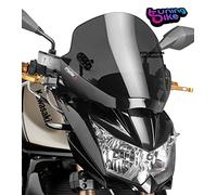 Puig 6407F Saute-vent pour phares non ronds aérodynamique en polycarbonate de 3 mm avec design sportif qui améliore la protection contre le vent et la stabilité, Fumé