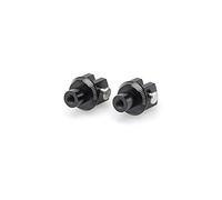 Puig 6455N Jeu Adapt Repose-Pieds Pilote pour Yamaha FZ1 06'-15', Yamaha FZ1 Fazer 06'-15', Yamaha FZ8 10'-12', Noir