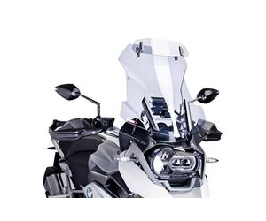 Puig 6504W Bulle Touring Avec Visière protection renforcée, Transparent