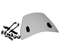 Puig 6534H Trafic and Urban Flyscreen aerodynamic urban polycarbonate screen, 3 mm thick, with rounded profile and wind protection for daily riding, Smoke