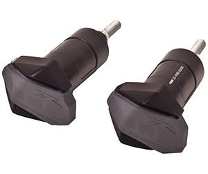 Puig 6563N Protecteurs moteur R19 avec tampons en nylon et design compact pour une protection intégrale du châssis et du moteur, Noir