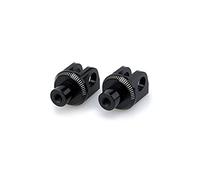 Puig 6677N Jeu Adapt Repose-Pieds Pilote pour Kawasaki Z750R 11'-12', Kawasaki Z800 13'-16', Kawasaki Z800E 13'-16', Noir