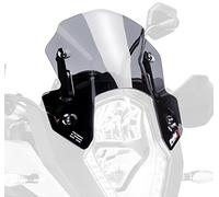 Puig 6847H Bulle Sport compacte et aérodynamique en acrylique haute résistance aux chocs, avec profil arrondi et design sportif qui améliore la protection et la visibilité, Fumé