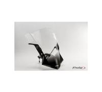 Puig 6860W Saute-vent pour phares non ronds aérodynamique en polycarbonate de 3 mm avec design sportif qui améliore la protection contre le vent et la stabilité, Transparent