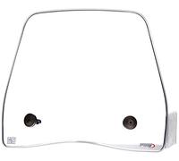 Puig 6870H Trafic and Urban Flyscreen aerodynamic urban polycarbonate screen, 3 mm thick, with rounded profile and wind protection for daily riding, Smoke