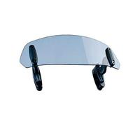 Puig 6871W Visière Clip-on multiréglable pour bulle de moto avec réglage de position et design résistant améliorant la protection aérodynamique, Transparent