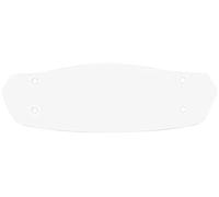 Puig 6873W Visière Clip-on multiréglable pour bulle de moto avec réglage de position et design résistant améliorant la protection aérodynamique, Transparent
