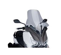 Puig 6874H Bulle V-Tech Line Touring en Acrylique de 4 mm avec Design aérodynamique anguleux pour Une Protection maximale et Une réduction des turbulences, Fumé