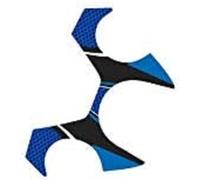 Puig 6910 Un Manche Protection d'écran pour Yamaha XJ6/S 09 Bleu