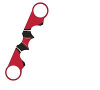 Puig 6917r Protection d'écran pour 12,7 cm Rouge Tige Suzuki GSX650 °F 08
