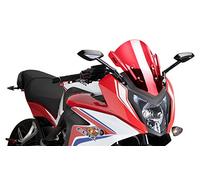 Puig - 7003R : coupole carenabris Pare-Brise Racing Honda CBR 650 F 14 'Couleur Rouge Honda - > CBR650 F (14 - 15)
