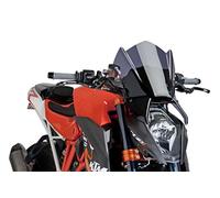 PUIG - 7014F/72 : PUIG - 7014F/72 : Pare-brise Naked New Generation COULEUR FUMÉE NOIRE