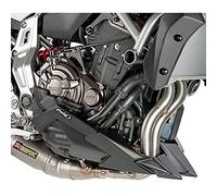 Puig Sabot moteur 7022J Noir mat, design aérodynamique et protection inférieure