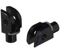 Puig 7208N Jeu Adapt Repose-Pieds Pilote pour KTM 1290 Superduke R 14'-16', KTM 1290 Superduke R 17'-18', KTM 1290 Superduke GT 16'-17', Noir