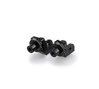 Puig 7246N Jeu Adapt Repose-Pieds Pilote pour BMW R1200 GS 13'-16', BMW R1200 GS 17'-18', BMW R1200 GS Executive 17', Noir
