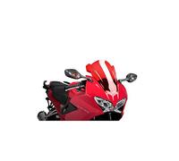 Puig 7598r Racing écran pour Honda Vfr800 F 4,27, Rouge