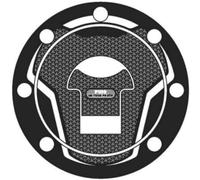 Puig 7610U Protections bouchon de réservoir protection adhésive au design sportif résistante aux impacts, rayures et rayons UV pour améliorer la protection et l’esthétique, Gris