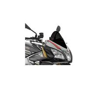 Puig 7615N Bulle Z-Racing aérodynamique et sportive en acrylique de 3 mm avec double hauteur et canaux latéraux améliorant la protection et la stabilité, Noir