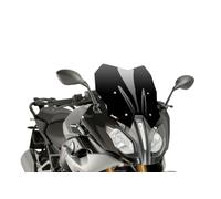 Puig Bulle Touring 7616N – Acrylique CN 4 mm, haute et aérodynamique, noir