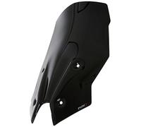 Puig 7617N Bulle Touring Plus extra haute et aérodynamique en acrylique haute résistance avec profil arrondi maximisant la protection et le confort sur route, Noir