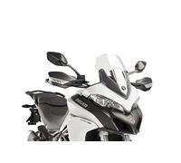 Puig 7622W Bulle Sport compacte et aérodynamique en acrylique haute résistance aux chocs, avec profil arrondi et design sportif qui améliore la protection et la visibilité, Transparent