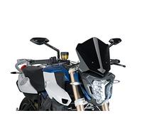 Puig 7650N Saut de Vent Naked New Generation Sport, Noir