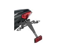 Puig 7788N Suport de Plaque pour Kawasaki Ninja 250SL 15'-16'/ Kawasaki Z250SL 15'-16', Noir