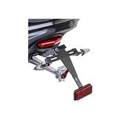 Puig 7796N Suport de Plaque pour Yamaha MT-125 15'-18', Noir