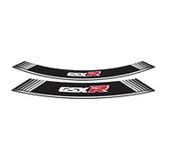 Puig 8 Bandes Arc Autocollants Jantes Vinyle P Blanc