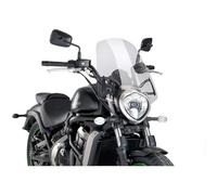 Puig 8164W Naked New Generation Touring touring et aérodynamique en acrylique de 3 mm avec prise d’air centrale qui améliore la protection et réduit les turbulences, Transparent