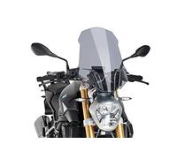 Puig 8165H Naked New Generation Touring touring et aérodynamique en acrylique de 3 mm avec prise d’air centrale qui améliore la protection et réduit les turbulences, Fumé