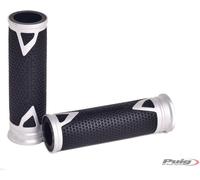 PUIG 8191P Poignées Radicales pour KAWASAKI KLE500 Argent