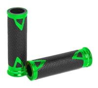 Puig 8191V Jeu de Poignées Modèle Radikal, Vert, 123mm