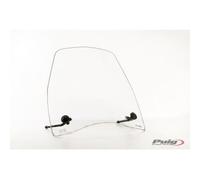 Puig 8475H Urban Saute-Vent pour Scooter de Plus Grande Hauteur avec Protection aérodynamique optimisée pour Usage Urbain, Fumé