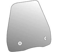 Puig 8475W Urban Saute-Vent pour Scooter de Plus Grande Hauteur avec Protection aérodynamique optimisée pour Usage Urbain, Transparent