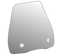 Puig 8485W Urban saute-vent pour scooter de plus grande hauteur avec protection aérodynamique optimisée pour usage urbain, Transparent