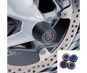Puig 8672n Front Wheel Axle Protectors Noir