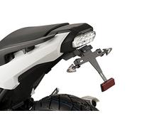 Puig 8725N Suport de Plaque pour Honda Integra 750 16'-18'/ Honda NC750S/X 16'-18', Noir