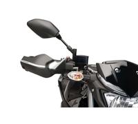 Puig 8897J Protège-Mains de Protection ABS, Noir Mat