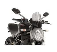 Motoplastic Accessoire de pare-brise 8900 à main en forme de dôme touging couleur fumé foncé