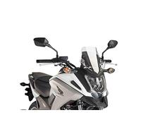 Puig – Bulle sport 8909W – Acrylique haute résistance, compacte, profil arrondi – Transparent