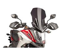 Puig Bulle Touring 8910N – Haute et aérodynamique, acrylique CN 4 mm, profil arrondi – Noir